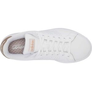 Adidas Cloudfoam Advantage White and Gold Sneaker Women’s Size 8 - Never Worn